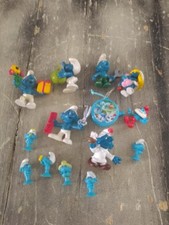 Lotto puffi schleich usato  Roma