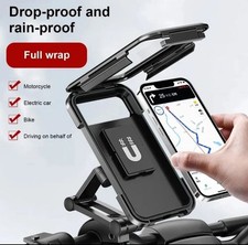 Capa impermeável suporte para telefone guidão motocicleta bicicleta para iPhone Samsung comprar usado  Enviando para Brazil