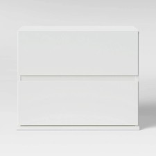 2 drawer nightstand for sale  USA