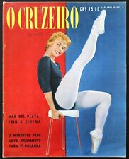 Cruzeiro 1959 Marina Marcel Brazil vs Uruguay Antje Geerk Carmen Sevilla Ads comprar usado  Enviando para Brazil