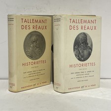 Pleiade historiettes tallemant d'occasion  France
