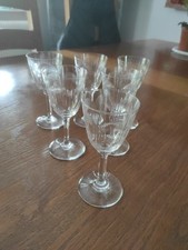 Anciens verres cristal d'occasion  Autun