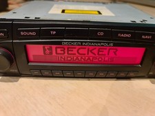 Becker autoradio indianapolis gebraucht kaufen  Bad Schwartau