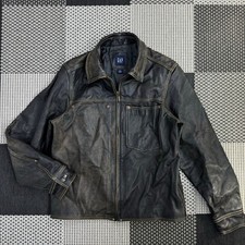 Jaqueta de couro GAP masculina vintage M, usado comprar usado Jaqueta de couro GAP masculina vintage M, usado comprar usado  Enviando para Brazil