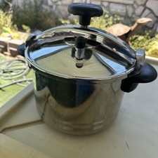 Fritadeira de pressão Magefesa 8L/8,45 QT 18/10 aço inoxidável feita na Espanha 01086 comprar usado  Enviando para Brazil