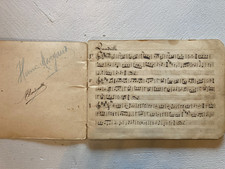 P848 musique manuscrit d'occasion P848 musique manuscrit d'occasion  Pomarez