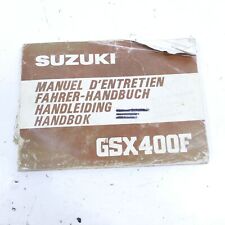 Suzuki gsx 400 gebraucht kaufen  Dortmund
