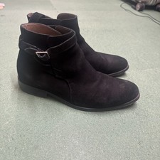 Men black suede for sale  MANCHESTER