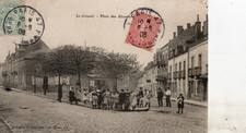 Cpa creusot place d'occasion  Saint-Amans-Soult