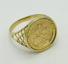 Mens solid 9ct for sale  LONDON