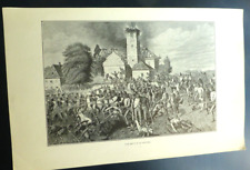 Antique print battle for sale  Oakland