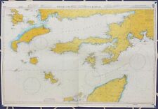 Admiral 1055 Mar Egeo Grecia Canal De Rodas Y Golfo De Gokova Mapa Carta Wal comprar usado  Enviando para Brazil