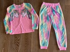 Pijama Justice Girls Tie Dye unicórnio tamanho 12 em excelente estado usado comprar usado  Enviando para Brazil