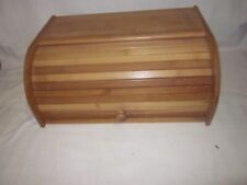 Wooden bread box for sale  READING