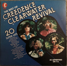 Credence Clearwater Revival, The Best Of CCR 20 Super Hits Vinyl LP - 1978 K-tel comprar usado  Enviando para Brazil