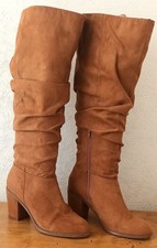 Brown faux suede for sale  WILLENHALL