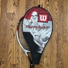 Raquete de tênis Wilson Titanium Impact Soft Shock Power Bridge L4 4 1/2 nova aderência comprar usado  Enviando para Brazil