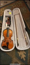 Viola Verona 4/4 tamanho completo funciona ótimo estado com estojo dois arcos comprar usado  Enviando para Brazil