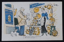 Carte postale publicitaire d'occasion  Nantes-