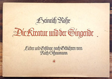 Kreatur singende heinrich gebraucht kaufen  Monheim