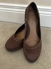 Clarks softwear brown for sale  BANGOR