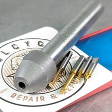 Círculo 5/32" suporte de barra chata e ranhura 1/2" haste 4 inserção de metal duro afiado!§317 comprar usado  Enviando para Brazil
