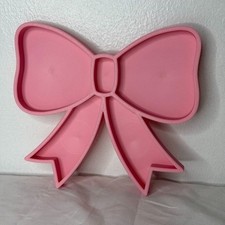 Pink bow shaped for sale  Acworth