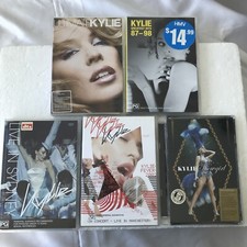 DVDs Kylie Minogue música pop em massa concerto ao vivo merchandise recordações 00s x5 comprar usado  Enviando para Brazil