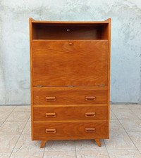 Secrétaire vintage hêtre d'occasion  Saint-Siméon-de-Bressieux