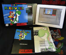 CAIXA DE ARTE FÃ Super Mario World CIB (SNES, 1991) Super Nintendo, com informações do consumidor! comprar usado  Enviando para Brazil