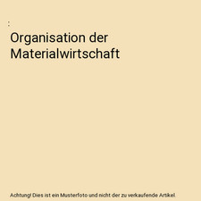 Rganisation materialwirtschaft gebraucht kaufen  Trebbin