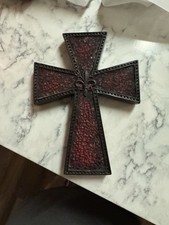 Red cracked glass for sale  Tupelo