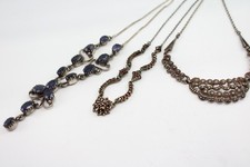 Sterling silver necklaces for sale  LEEDS