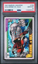 1991 Marvel Wolverine vs. Hulk #108 PSA 10 GEM ESTADO PERFEITO comprar usado  Enviando para Brazil