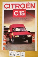 Citroen c15 essence d'occasion  Meyzieu