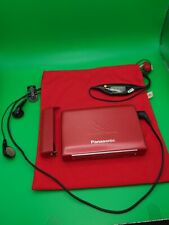 Adaptador completo de bateria e controle remoto Panasonic reprodutor de cassete vermelho muito raro RQ-S60 comprar usado  Enviando para Brazil