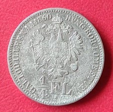 österreich florin 1860 gebraucht kaufen  Berlin