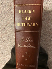 Blacks law dictionary for sale  Greeley