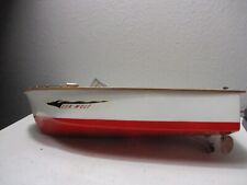 Usado, Vintage Fleet Line SEA WOLF Barco de plástico movido a bateria funcionando comprar usado  Enviando para Brazil