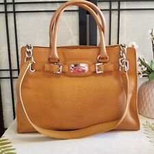 Bolsa satchel tiracolo Michael Kors Hamilton couro ombro médio - cidra - Nova comprar usado  Enviando para Brazil