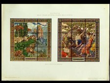 Art nouveau vitrail d'occasion Art nouveau vitrail d'occasion  Rennes-