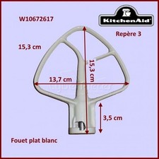 Mélangeur plat blanc d'occasion  Diebling