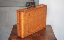 Valise bois vintage d'occasion  Selles-sur-Cher