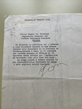 Documento storico partito usato  Pisa