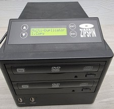 Usado, Zipspin CD/DVD USB duplicador DVD copiadora gravador de CD DVD-121-LMB comprar usado  Enviando para Brazil