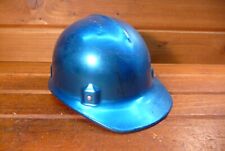 Chapéu rígido vintage mineração azul metálico construção de alumínio Jackson ajusta comprar usado  Enviando para Brazil