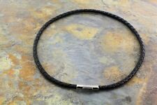 Black leather diameter for sale  SKEGNESS