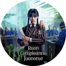 Cialda mercoledi addams usato  Vittorito
