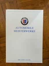 Riginal alpina prospekt gebraucht kaufen  Münster