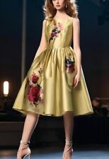 Atacado de fábrica 2025 verão novo retrô estampado linha A vestido da moda SMLXLXXL comprar usado  Enviando para Brazil